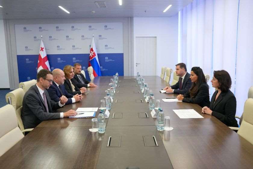 საქართველოს ეკონომიკისა და მდგრადი განვითარების მინისტრი მარიამ ქვრივიშვილი სლოვაკეთის რესპუბლიკის ტურიზმისა